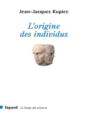 cover image of L'origine des individus